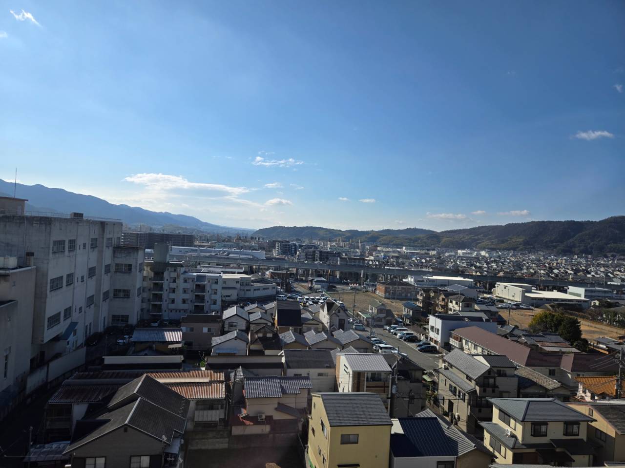 バルコニーよりの眺望