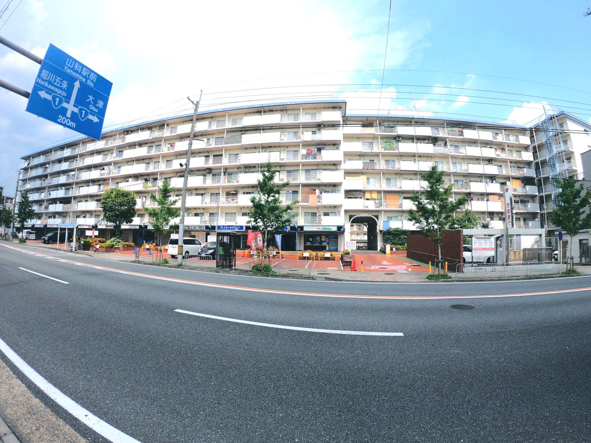 京都府　山科ハイツ　２階部分
